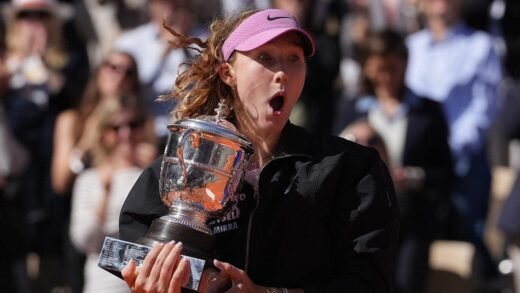 Mirra Andreeva survives French Open trophy blunder after Grand Slam win