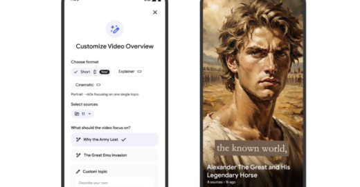 Google’s NotebookLM can sum up your research in a TikTok-style clip