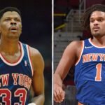 Knicks parade banner mistake puts Dillon Jones under Patrick Ewing’s 33