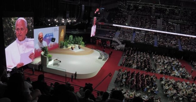 Pope Leo works to broaden appeal of Catholic Church with event in Spain