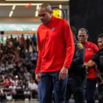 Mystics coach escorted off court by police after ejection over call