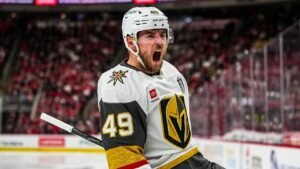 Golden Knights erase 2-0 deficit to beat Hurricanes 5-4 in Game 1