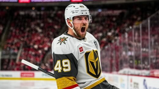 Golden Knights erase 2-0 deficit to beat Hurricanes 5-4 in Game 1