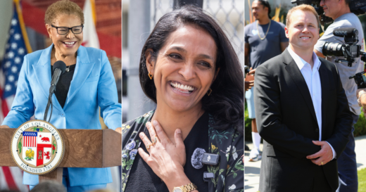 Los Angeles Mayor Karen Bass will advance to the November election, CBS News projects