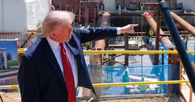 Taxpayer money expected to fund half of Trump’s White House ballroom project, Washington Post finds