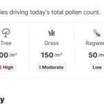The Weather Channel app now predicts bad allergy days