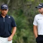 Xander Schauffele reacts to Wyndham Clark getting booed at US Open