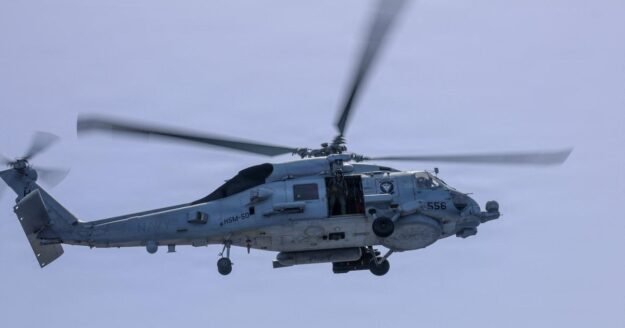U.S. military suspends search for sailor missing after helicopter made emergency landing in Arabian Sea