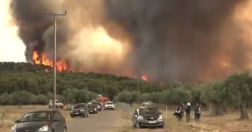Firefighters battle blaze in France’s Fontainebleau forest amid deadly fires in Europe