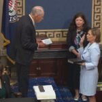 Darline Graham, Lindsey Graham’s sister, sworn in to serve the remainder of Senate term