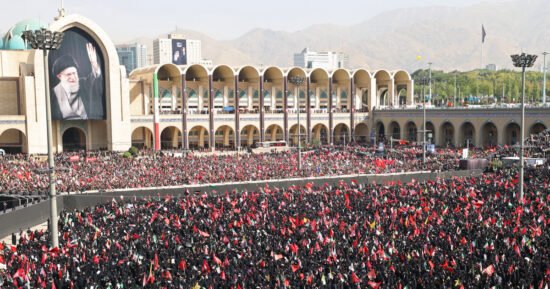 Huge crowds turn out in Tehran for funeral of Supreme Leader Ayatollah Ali Khamenei