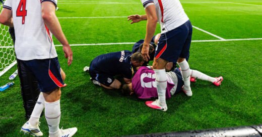 England’s Jordan Henderson suffers serious injury during ‘Wonderwall’ celebration after World Cup win