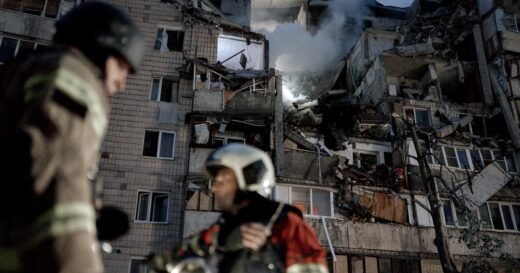 Russian strikes on Ukraine’s capital kills at least 11 ahead of NATO summit