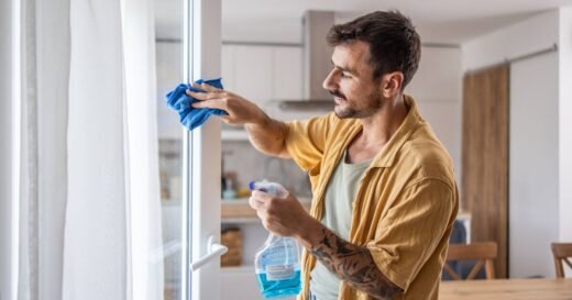 Not glass cleaner – make shower screens look good as new with staple