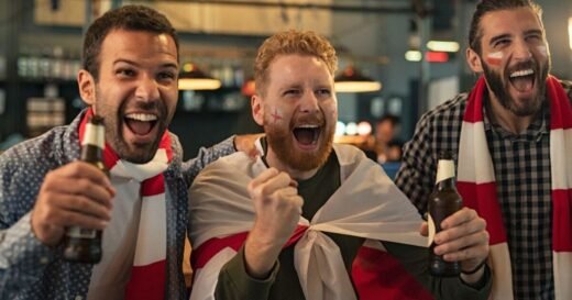 Fans prepare for World Cup with 50p flags and cups