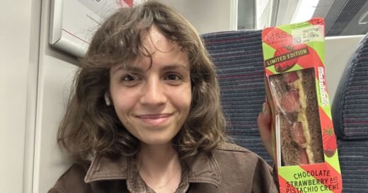 I tried the M&S chocolate strawberry sandwich – it left me surprised