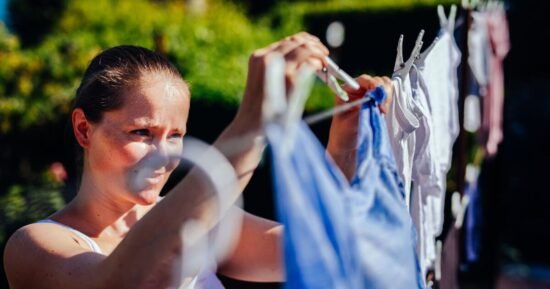 Households risk ruining their laundry outside with common mistake