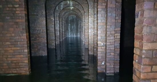 Abandoned ‘sunken palace’ hidden and forgotten under popular UK seaside town