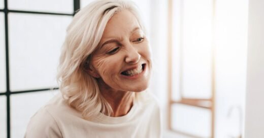 Woman, 59, with ‘brown teeth’ transforms teeth with 32p-a-go buy