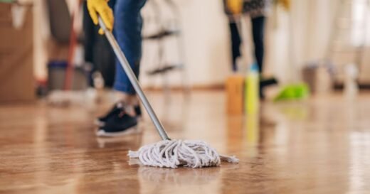 Cleaning expert issues ‘red alert’ over white vinegar hack that could ruin wooden floors