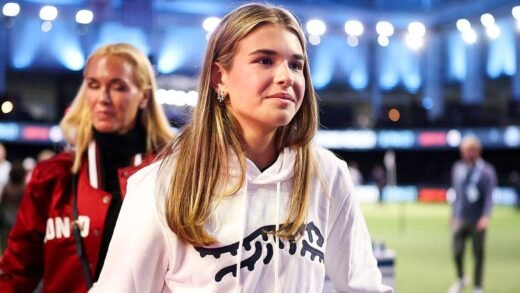 Kai Trump speaks at ESPYs about her vlog and staying out of politics