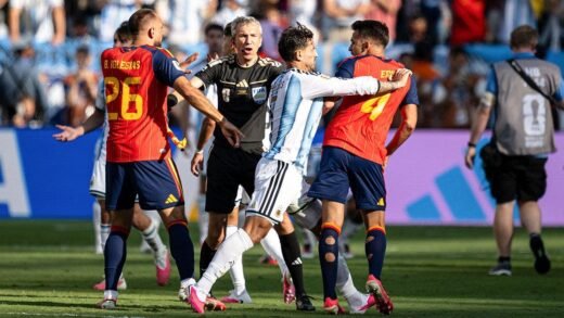 Paredes red card mars Spain’s extra time World Cup win over Argentina