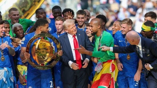 Will Trump appear at the World Cup final?