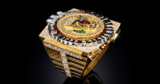 Trump gifted a lavishly encrusted ring from Belgian diamond group that won tariff relief