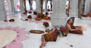 Boy driving truck crashes into group of Thai monks, killing 8 and injuring 14