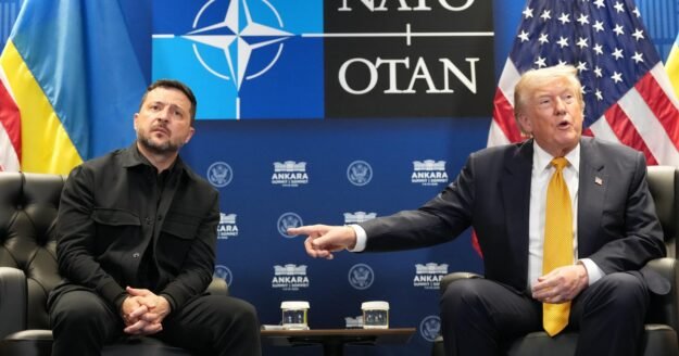 Trump says U.S. will grant Ukraine’s request for license to build Patriot interceptors