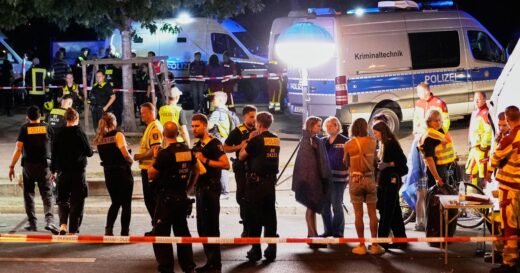 Police hunt suspect in Berlin ramming attack as Germany grapples with safety fears