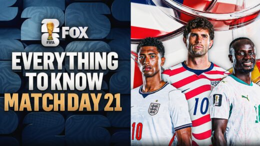 USA’s Pulisic, England’s Bellingham In the World Cup Spotlight For Match Day 21