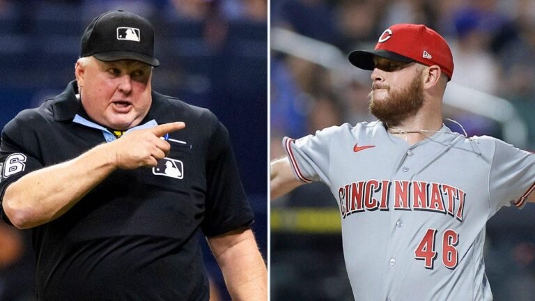 Reds’ Caleb Ferguson rips ‘fata–’ umpire for getting in defender’s way