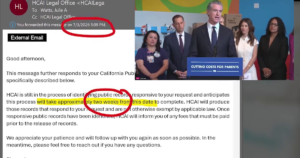 California still hasn’t released Newsom’s Baby2Baby diaper contract as lawmakers weigh longer public records delays