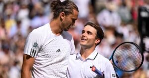 Arthur Fery’s Cinderella run ends in Wimbledon semifinal match to Alexander Zverev