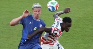 Balogun suspended after controversial World Cup red card