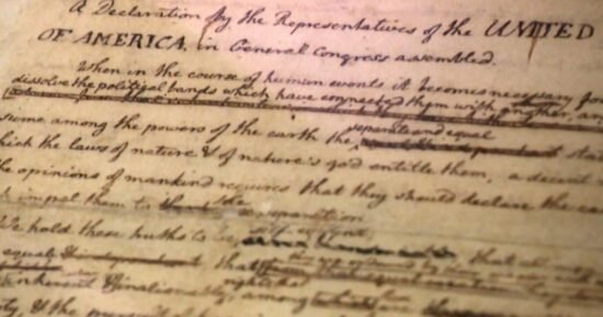 Exhibit looks at how the Declaration of Independence evolved