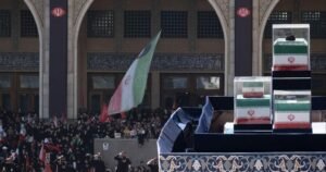 Funeral underway for Ayatollah Ali Khamenei