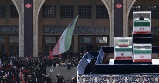 Funeral underway for Ayatollah Ali Khamenei