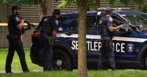 Manhunt underway for suspect in Seattle food festival shooting as new details about incident emerge