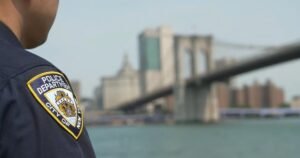 Officer who rescued woman on Brooklyn Bridge was in first week on elite unit
