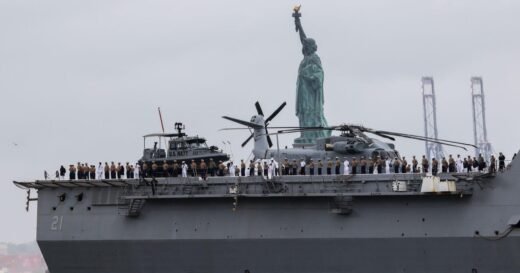 Parade of ships sails through New York City in massive maritime gathering