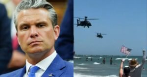 Pete Hegseth lifts Apache helicopter pilots’ suspension for low flyover