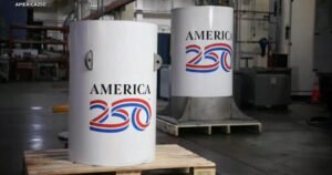 Philadelphia buries time capsule to commemorate America’s 250th birthday