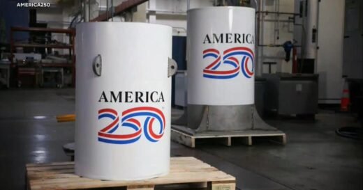 Philadelphia buries time capsule to commemorate America’s 250th birthday
