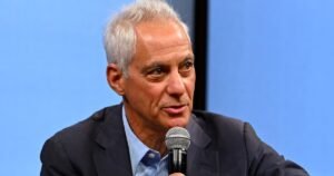 Rahm Emanuel calls to end unconditional U.S. support for Israel in Tel Aviv