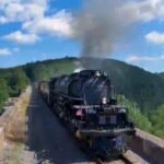 Train lovers seek out the lingering romance of steam locomotives