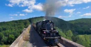 Train lovers seek out the lingering romance of steam locomotives
