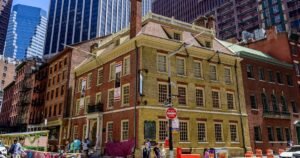Washington, Hamilton, Adams and other Founding Fathers partied at this bar, still open in NYC