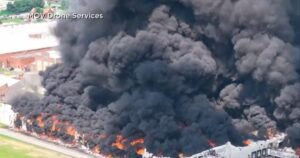 State of emergency declared in West Virginia amid warehouse fire